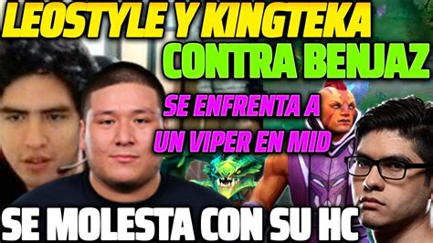 LEOSTYLE Y KINGTEKA SE ENFRENTAN A BENJAZ LANEA CONTRA UN VIPER SE