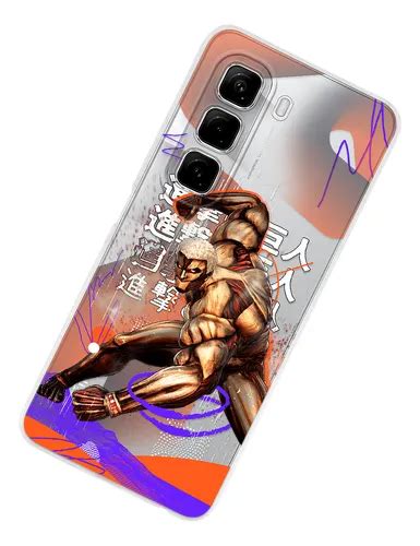Funda Para Infinix Reiner Braun Anticaidas Case Anime Titan Titan Acorazado Hot 50i Envío gratis