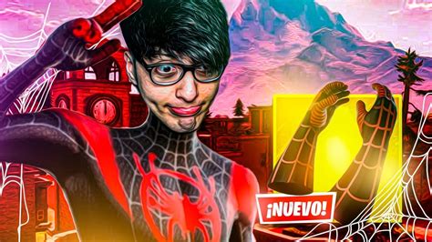 Lanza Telara As De Miles Morales En Fortnite Youtube