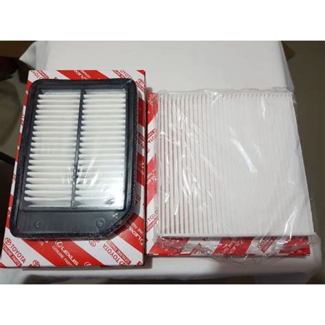 Combo Engine Air Filter And Cabin Filter For Toyota Wigo 2017 2022