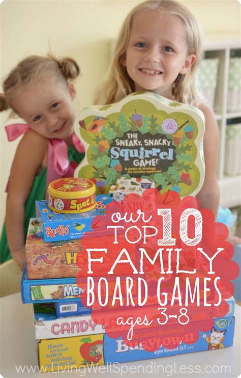 top  family board games ages   living  spending