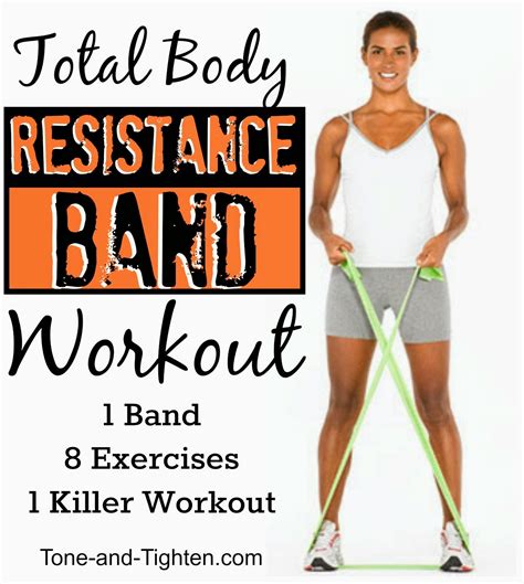 Full Body Workout At Home With Bands OFF 58