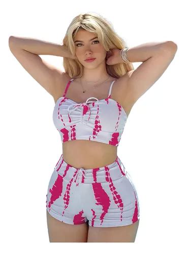 Traje De Baño Mujer Dos Piezas Sexy Bikini Para Cintura Alta Meses sin interés