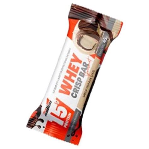 Whey Crisp Bar Gourmet Barras G Trufa De Coco New Millen