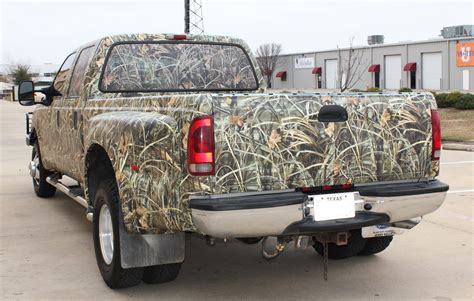 Realtree Camo Truck Wrap - Zilla Wraps