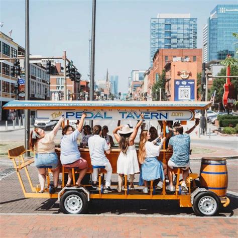 Nashville Bachelorette Party Ideas Party Bike With Nashville Pedal