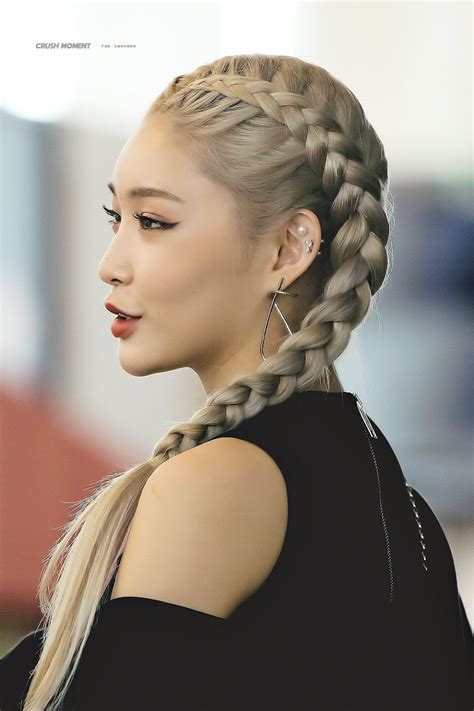 Just K Pop Idols Rocking The Prettiest Blonde Braids In All Shapes And Sizes Koreaboo