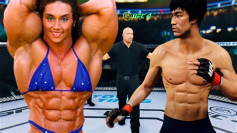 PS5 Bruce Lee Vs Champion Big Muscular Mari EA Sport UFC 4 YouTube