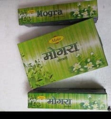 Mogra Agarbatti With Lite Green Color With Long Lasting Strong