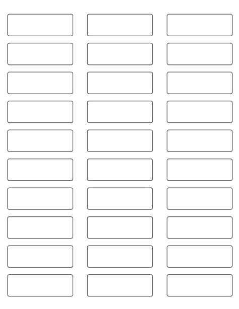 Free Avery Label Templates Free Word Templates