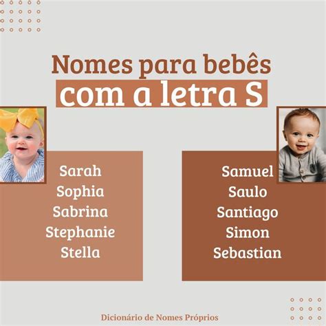 Nome De Pessoas Com A Letra S