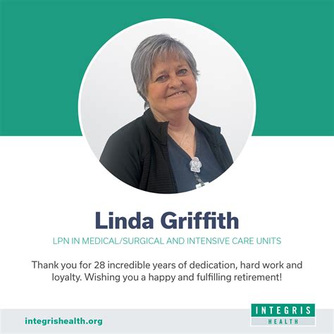 INTEGRIS - Caregiver Spotlight: Linda Griffith After 28 years of