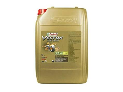 ACEITE 10W-40 CASTROL VECTON LONG DRAIN BIDÓN 20L - ASG Recambios