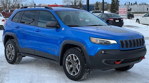 Jeep Cherokee Trailhawk X Hydro Blue Pearl Youtube