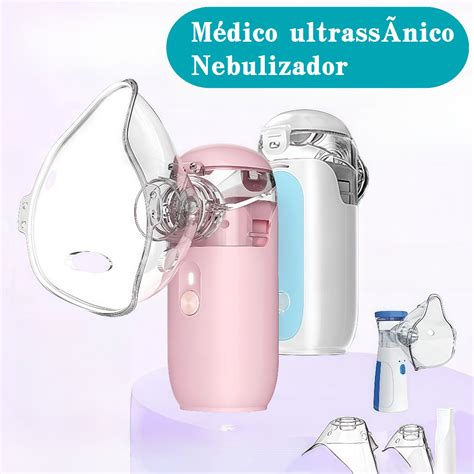 Inalador Silencioso Qual O Melhor - Inalador Ultra-Sônico Portátil Nebulizador Silencioso para Asma ...