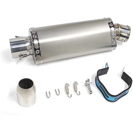 Amazon Universal ATV Motorcycle Muffler Exhaust 1 5 2in Inlet