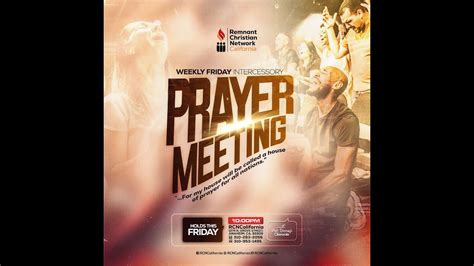 Intercessory Prayer Meeting Youtube