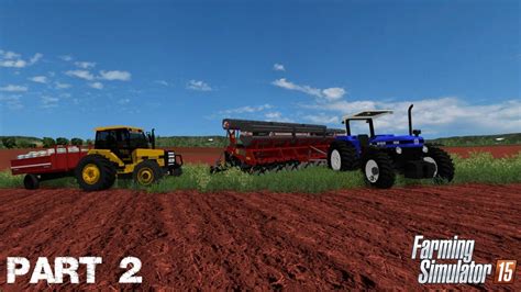 FINALIZANDO O PLANTIO DE CEVADA E INICIANDO O PLANTIO DE SOJA FS15