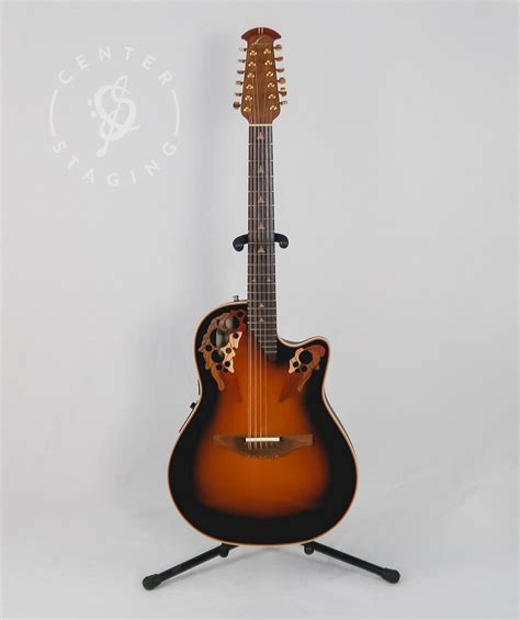 Ovation 1858 Elite 12-String Burst Acoustic Guitar - CenterStaging ...