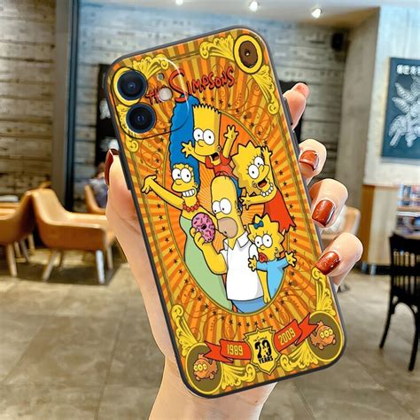 The Simpsons Cases The Simpsons Funda Phone Case Celular Soft