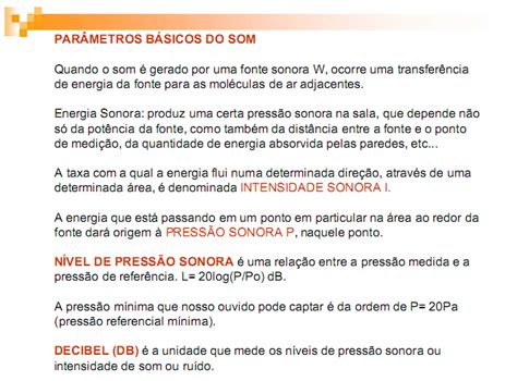 Quais São Os Parametros Do Som - -Parâmetros básicos do som -Anhanguera-Uniderp. | Download Scientific ...