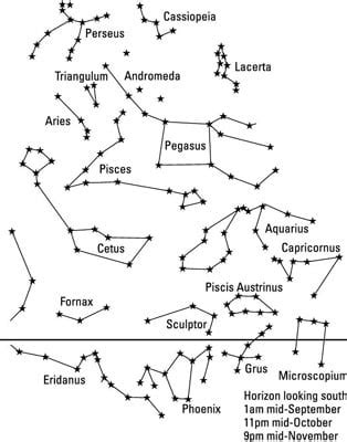 Stargazing Targets: Seasonal Constellations - dummies