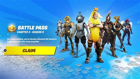 Fortnite Season 5 Chapter 4 Battle Pass Trailer Youtube