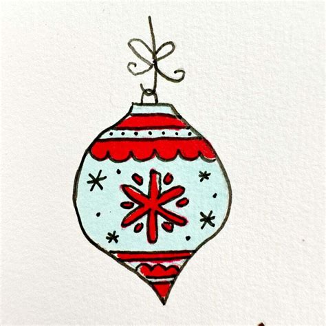 cute christmas drawing ideas
