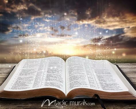 Mystical Bible Wallpaper Wall Mural By Magic Murals