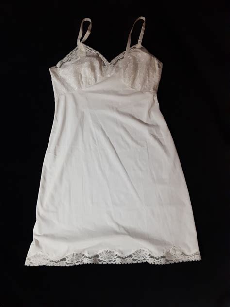 Vintage Top Form Nylon Full Slip Lingerie Slip Dress Gem