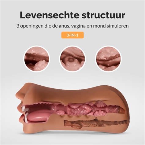 Lovemytoy Pocket Pussy For Man Masturbateur Fellation En Avec Cul Et Vagin Bol