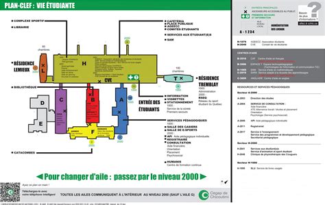 Plan Du Cégep Cégep De Chicoutimi