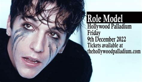 Role Model Tickets 9th December Hollywood Palladium