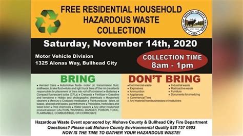 Household Hazardous Waste Collection Day The Buzz The Buzz In