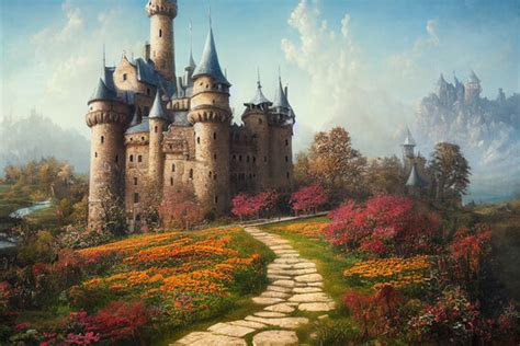Enchanted Castle Wallpaper