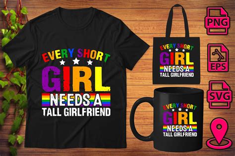 Every Short Girl Needs a Graphic by Merch trends · Creative Fabrica