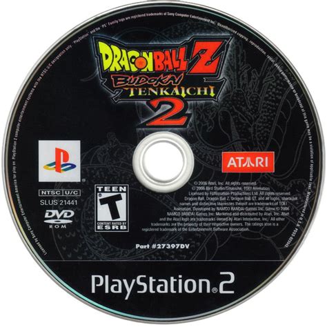 Dragon Ball Z Budokai Tenkaichi 2 Cover Or Packaging Material Mobygames