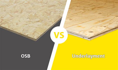 een productvergelijking osb  underlayment