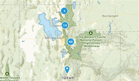 Best Snowshoeing Trails in Uinta-Wasatch-Cache National Forest, Utah ...