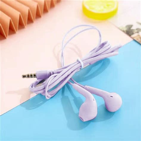 Jual HEADSET MACARON U19 Hifi Stereo Extra Bass Handsfree Matte