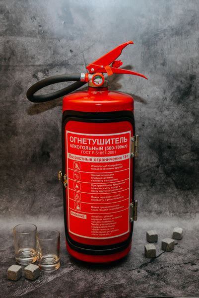 Декоративный бар, диаметр14см Огнетушитель бар/4л/инструкция, материал ...