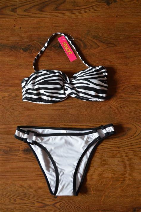 Купальник resort mix match bandeau bikini top resort and colour block