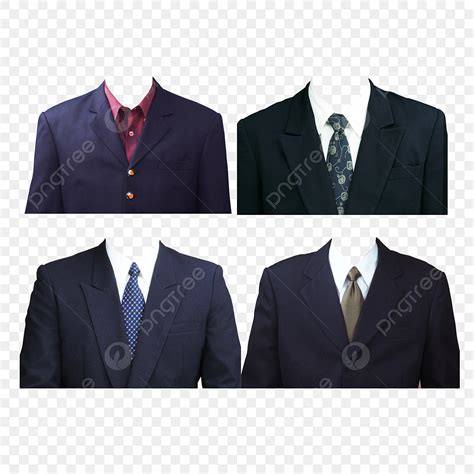 Passport Suit Png Transparent Black Suit Passport Set Clothes Clipart