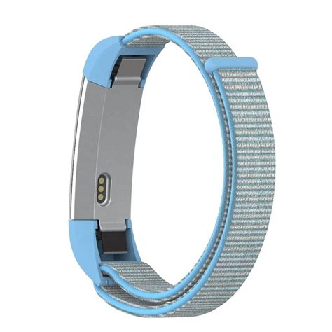 Fitbit Alta Alta Hr Nylonarmband Blau Mix Smartwatcharmbaender De