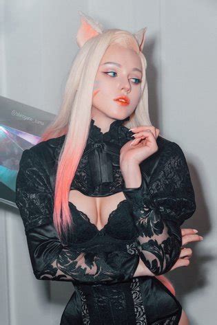 Shirogane Ahri Kda Lingerie Luscious Hentai Manga Porn