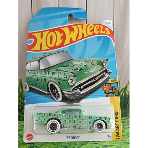 Jual HOT WHEELS CHEVY GREEN TAMPO ABJAD HURUF Shopee Indonesia