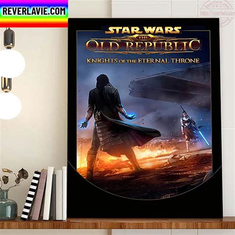 Star Wars The Old Republic Knights Of The Eternal Throne Home Decor Poster Canvas - REVER LAVIE