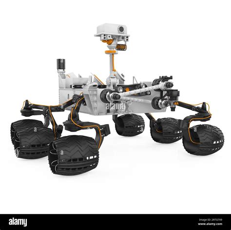 Curiosity Rover Isolated Stock Photo - Alamy