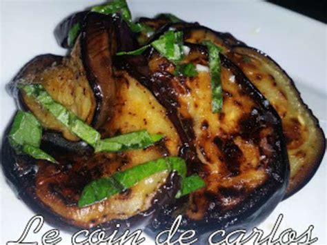 Recettes De Plancha Et Aubergines