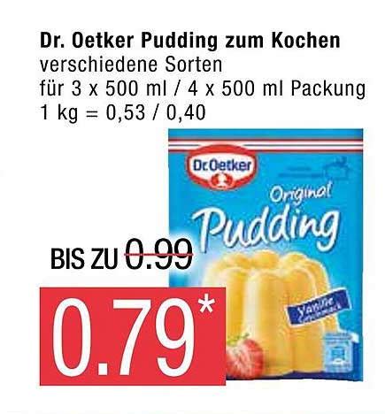 Dr Oetker Pudding Zum Kochen Angebot Bei Marktkauf 1Prospekte De